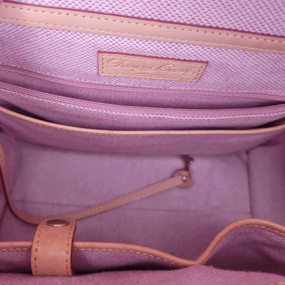 Dooney & Bourke Janine Rainbow Floral Print Coated Cotton Satchel